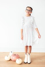 Mila & Rose Pumpkin Kisses Harvest Wishes Ruffle Twirl Dress