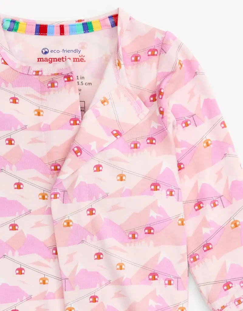 Magnetic Me PINK APRES CHIC MODAL FOOTIE