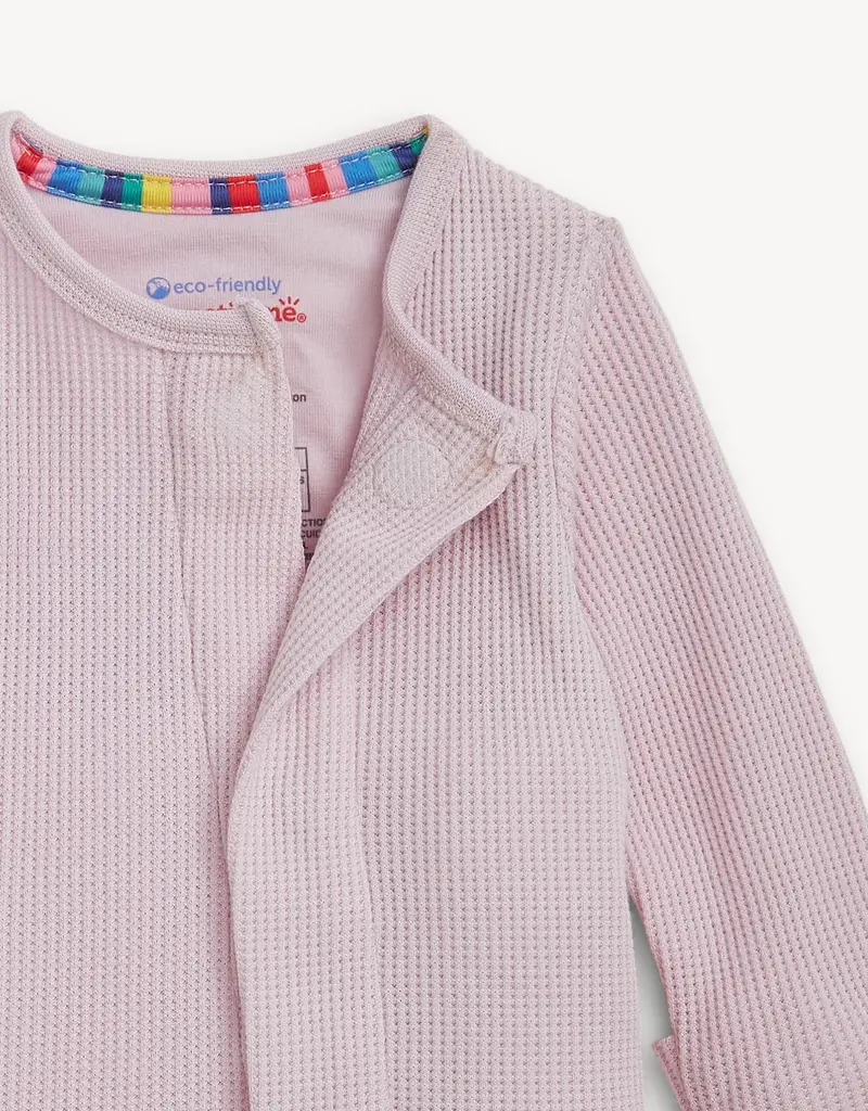 Magnetic Me Lilac Snow Waffle Footie
