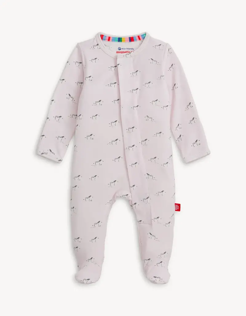 Magnetic Me PINK SAVANNAH PLAINS MODAL FOOTIE