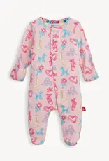 Magnetic Me PINK PARTY ANIMALS GLOW IN THE DARK MOD FOOTIE