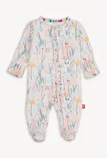 Magnetic Me SHROOM AND BLOOM MODAL FOOTIE W/ RUFFLE