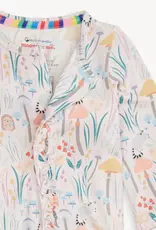 Magnetic Me SHROOM AND BLOOM MODAL FOOTIE W/ RUFFLE