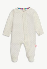 Magnetic Me PIN DOT CREAM FOOTIE