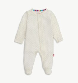 Magnetic Me PIN DOT CREAM FOOTIE