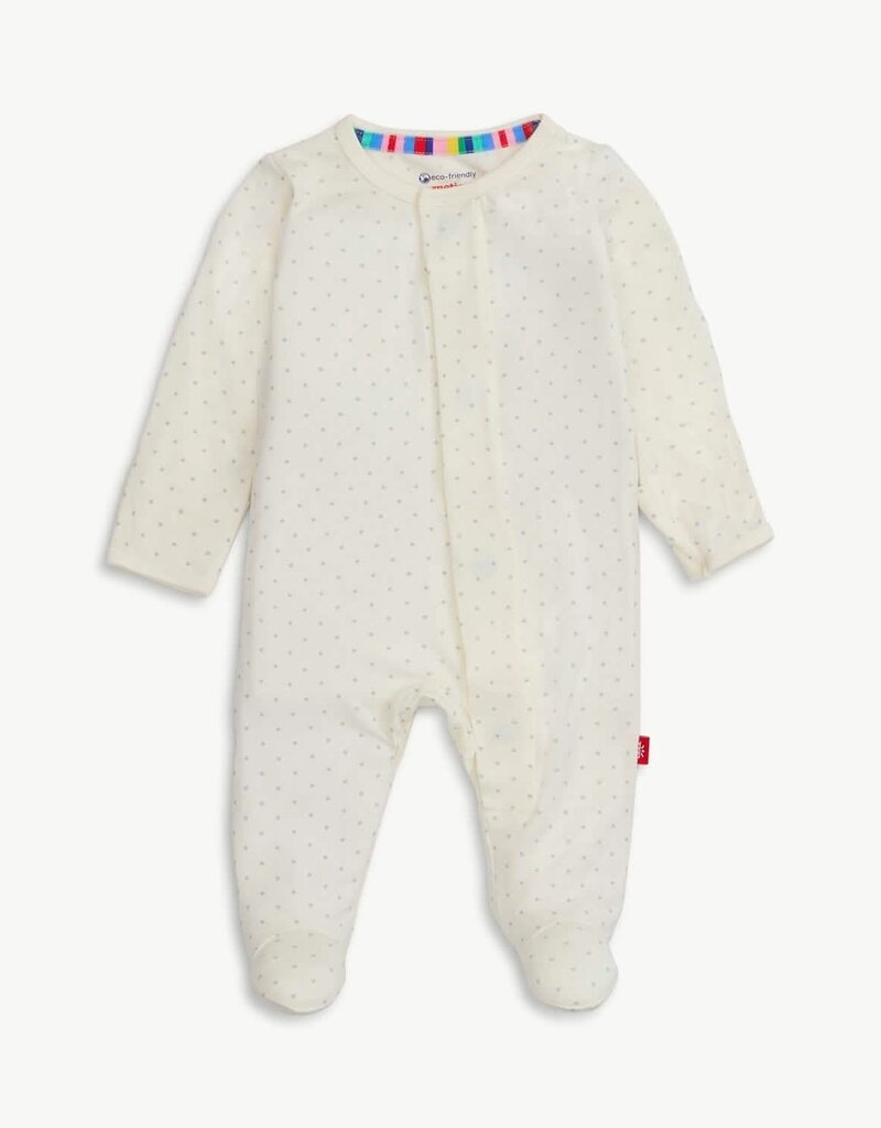 Magnetic Me PIN DOT CREAM FOOTIE