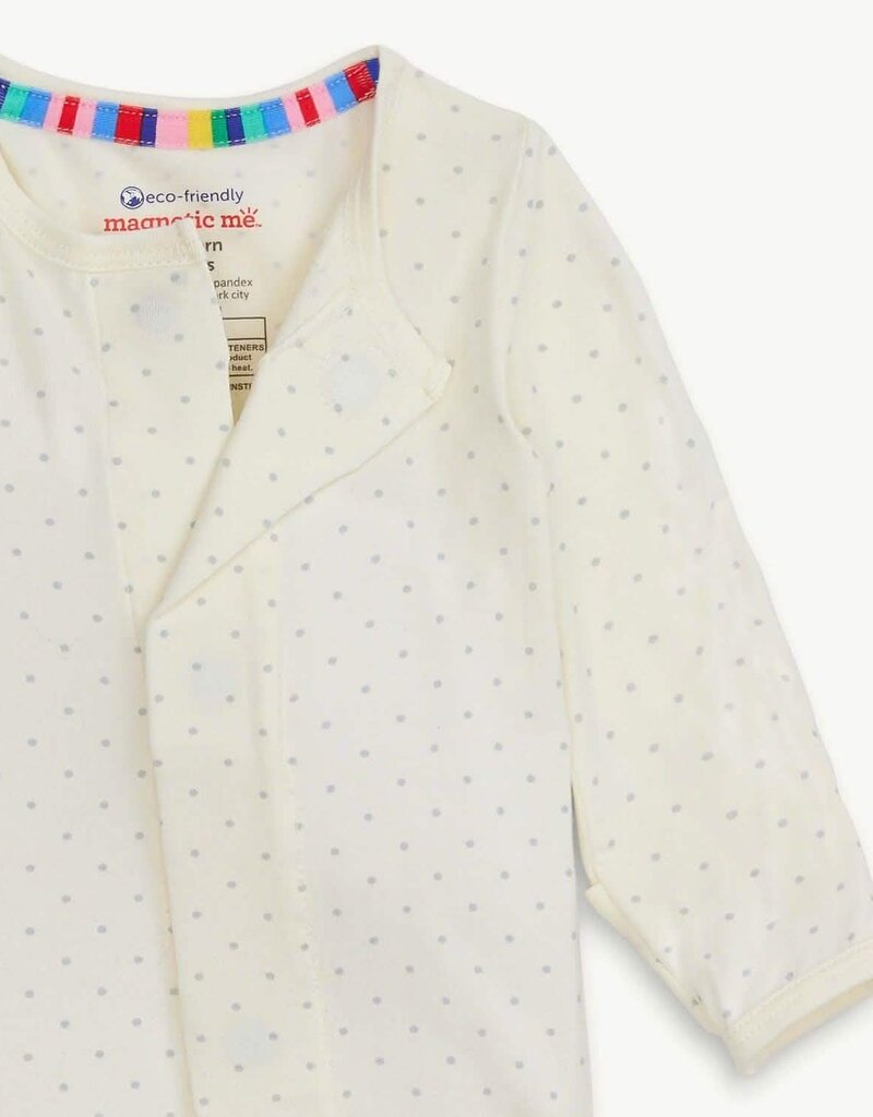 Magnetic Me PIN DOT CREAM FOOTIE