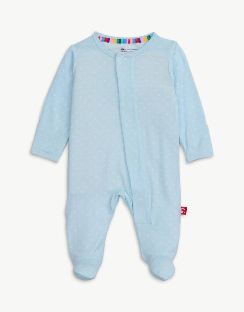 Magnetic Me PIN DOT BLUE FOOTIE