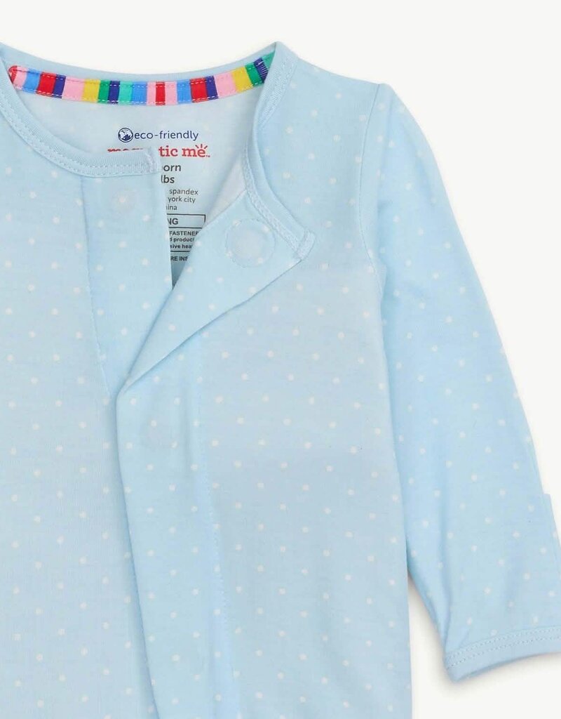 Magnetic Me PIN DOT BLUE FOOTIE