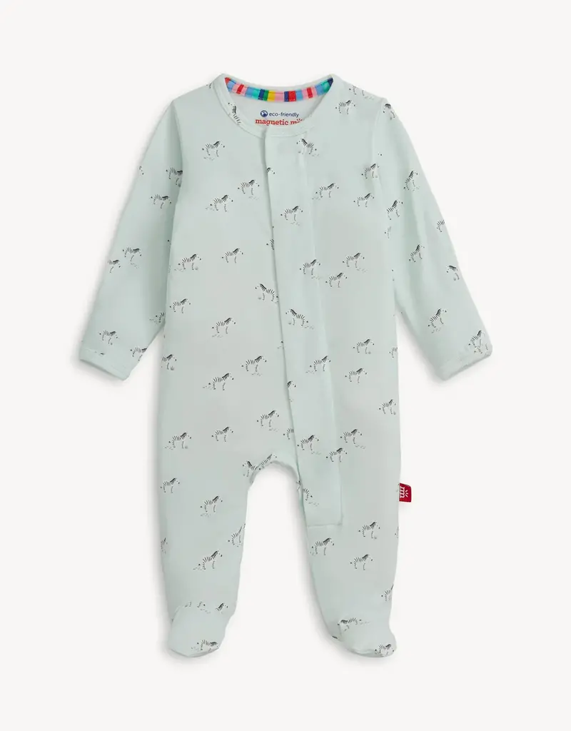 Magnetic Me TEAL SAVANNAH PLAINS MODAL FOOTIE