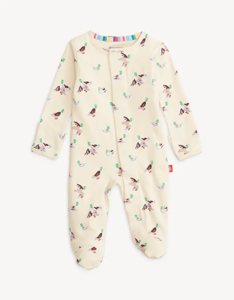 Magnetic Me QUACK ME UP ORGANIC COTTON FOOTIE