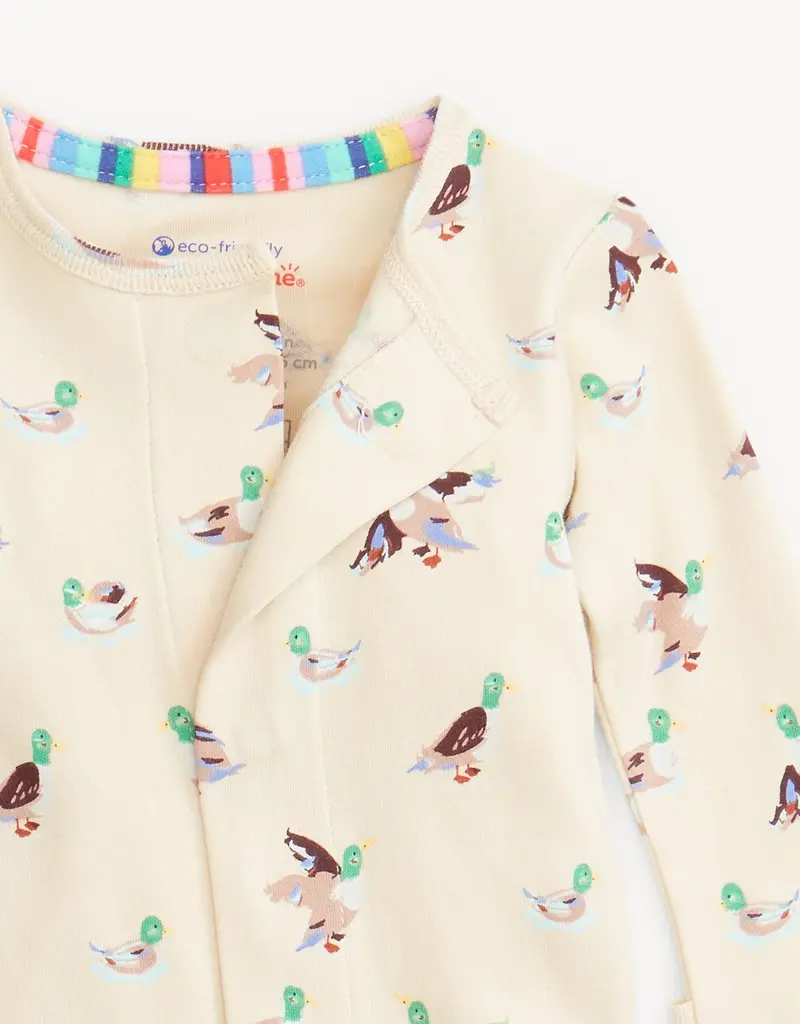 Magnetic Me QUACK ME UP ORGANIC COTTON FOOTIE