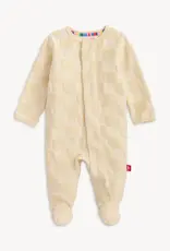 Magnetic Me CHECKER VELOUR FOOTIE