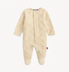 Magnetic Me CHECKER VELOUR FOOTIE