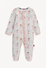 Magnetic Me PRETTY PLIES MODAL FOOTIE W/RUFFLE