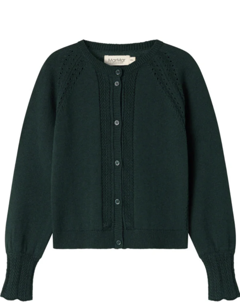 MarMar Copenhagen Dark Leaf Tille Cardigan