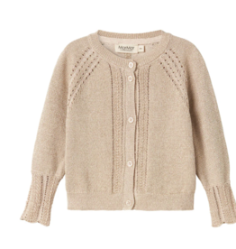 MarMar Copenhagen Gold Glitter Tille Cardigan