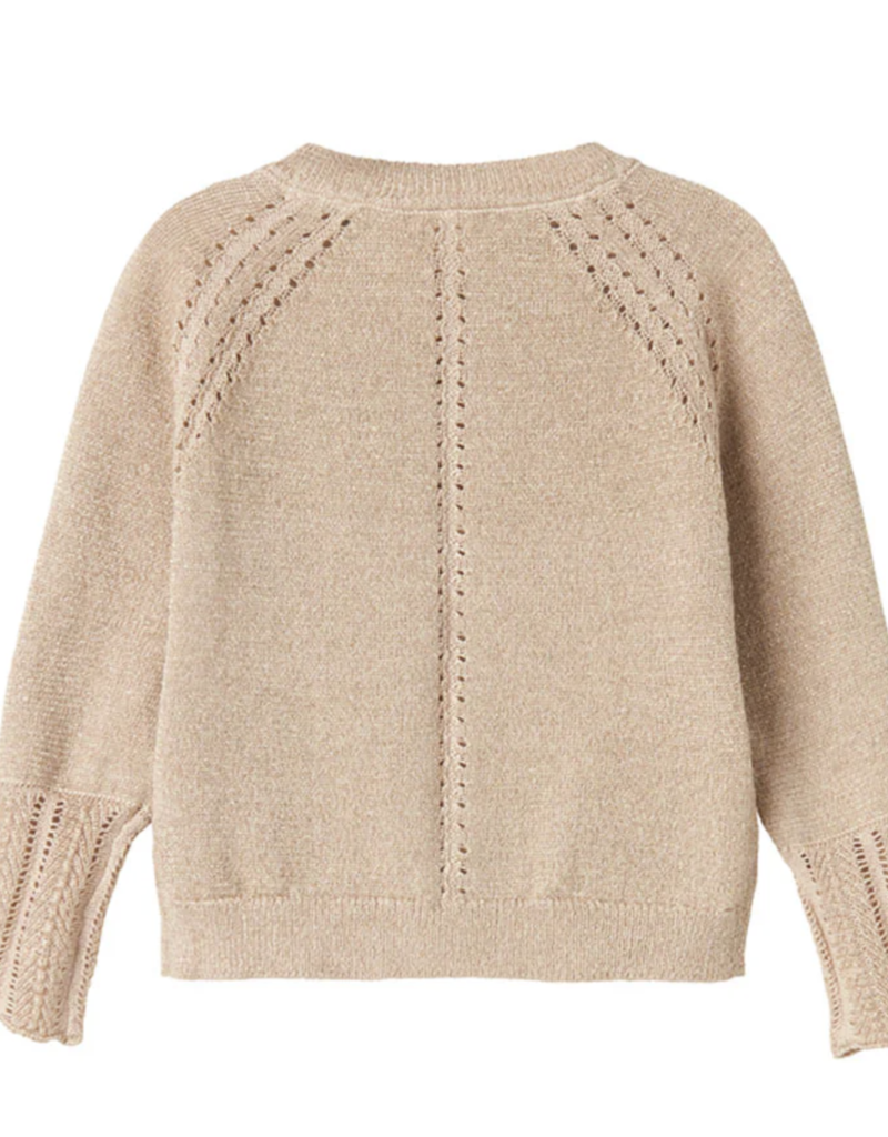 MarMar Copenhagen Gold Glitter Tille Cardigan