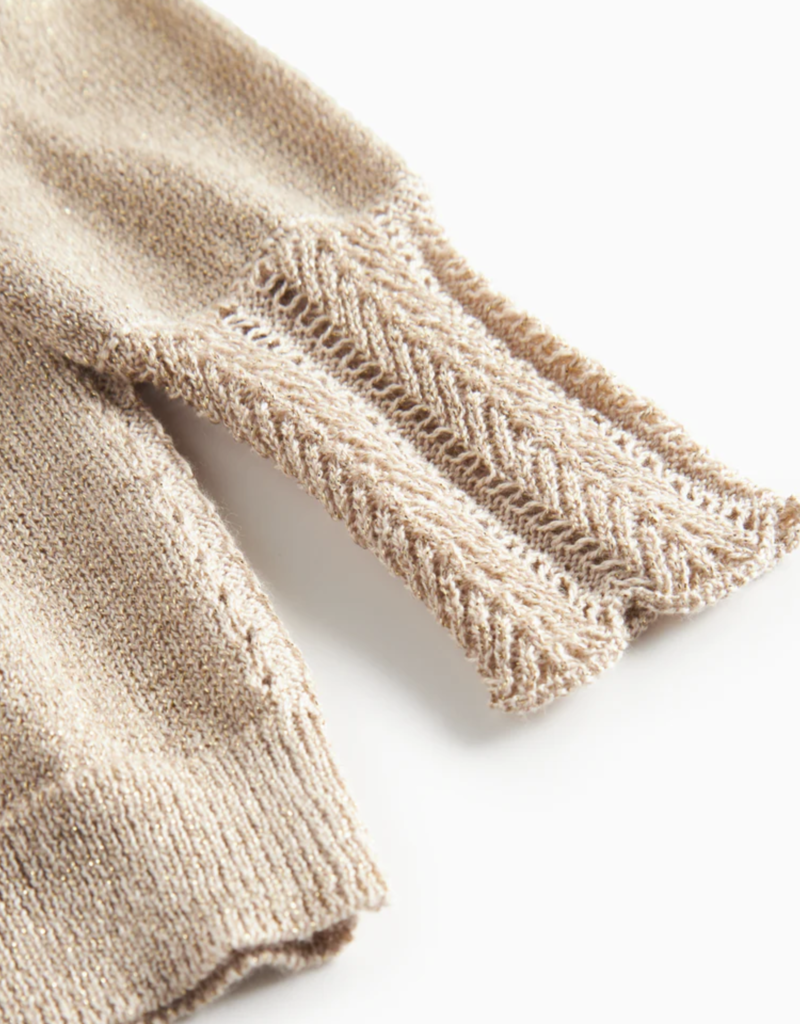 MarMar Copenhagen Gold Glitter Tille Cardigan