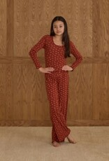 Rylee + Cru Inc. RIBBED LOUNGE SET || RUBY DITSY TEEN