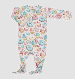 Sweet Bamboo Zippered Footie Sweet Tooth