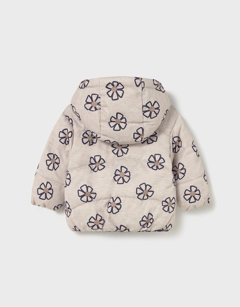 Mayoral Girls Navy Reversible Coat