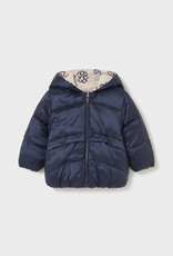 Mayoral Girls Navy Reversible Coat
