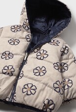 Mayoral Girls Navy Reversible Coat