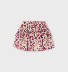 Mayoral SALE Cherry Gauze Printed Skirt