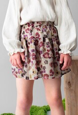 Mayoral Cherry Gauze Printed Skirt