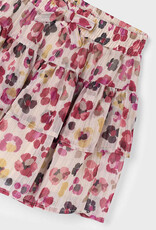 Mayoral Cherry Gauze Printed Skirt