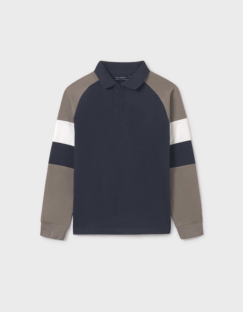 Mayoral L/S Polo Navy Multi