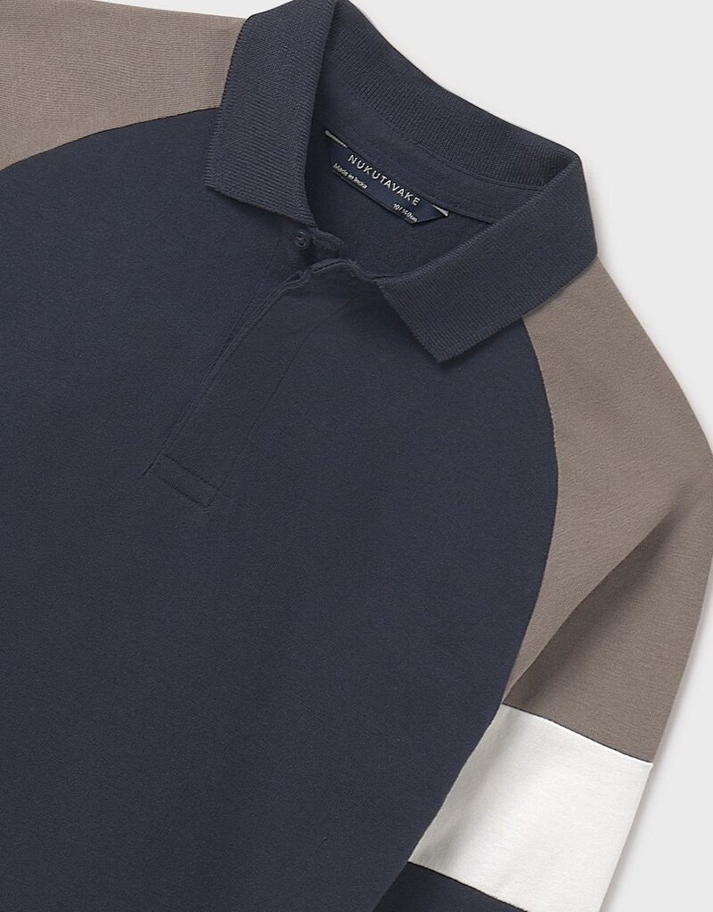 Mayoral L/S Polo Navy Multi
