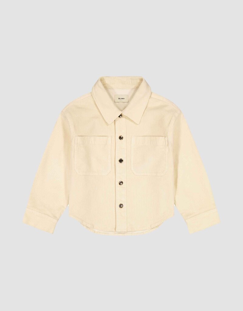 DL1961 olivia toddler shirt manilla corduroy