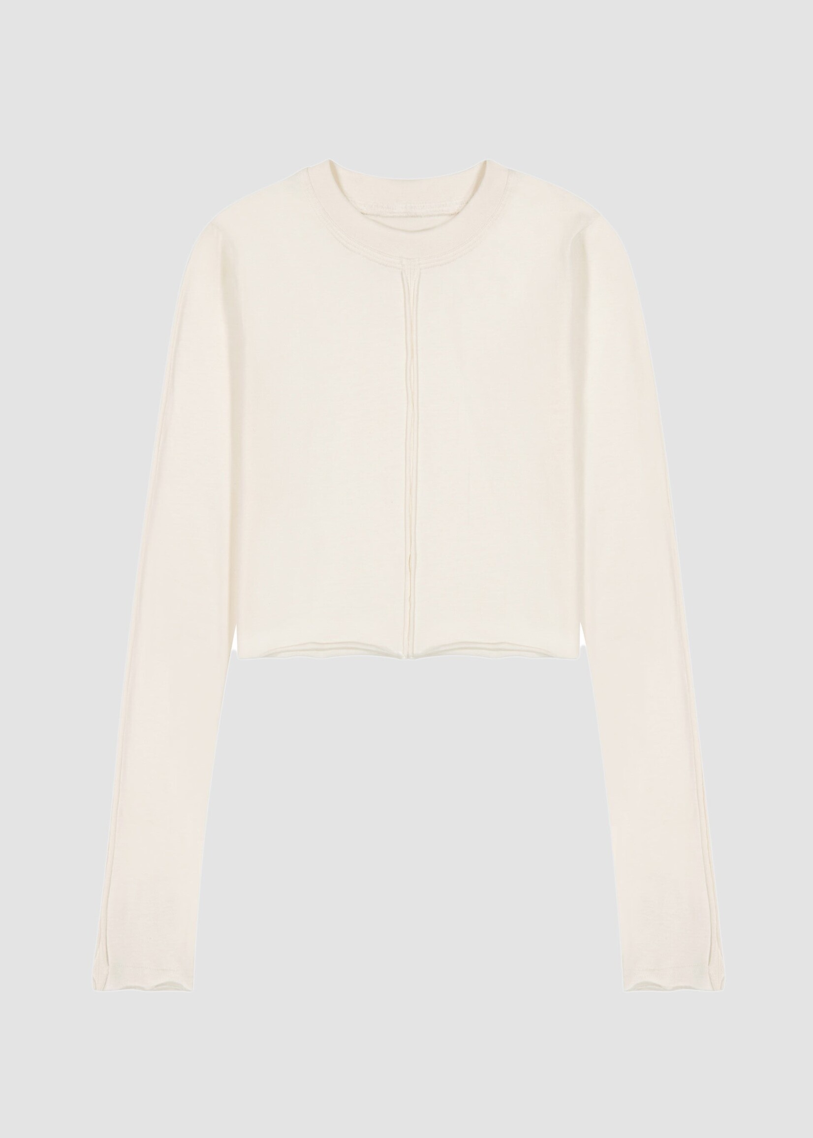 DL1961 long sleeve tee manilla raw