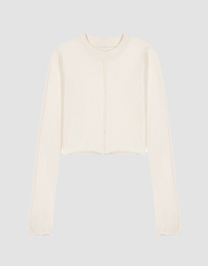 DL1961 long sleeve tee manilla raw