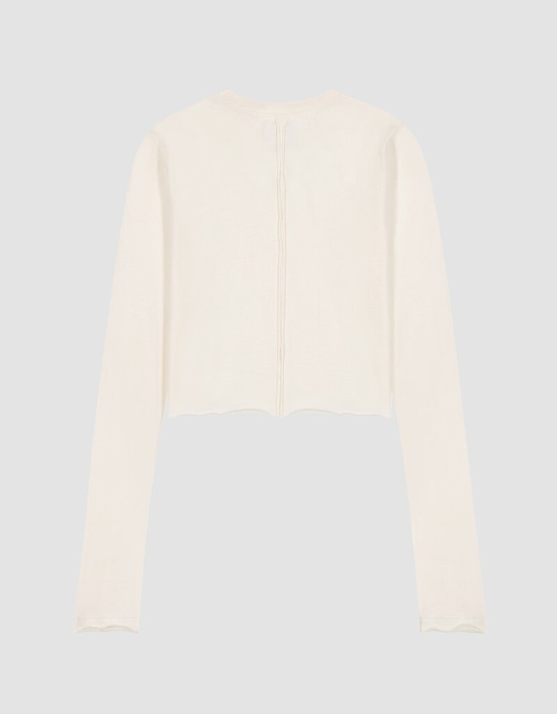 DL1961 long sleeve tee manilla raw