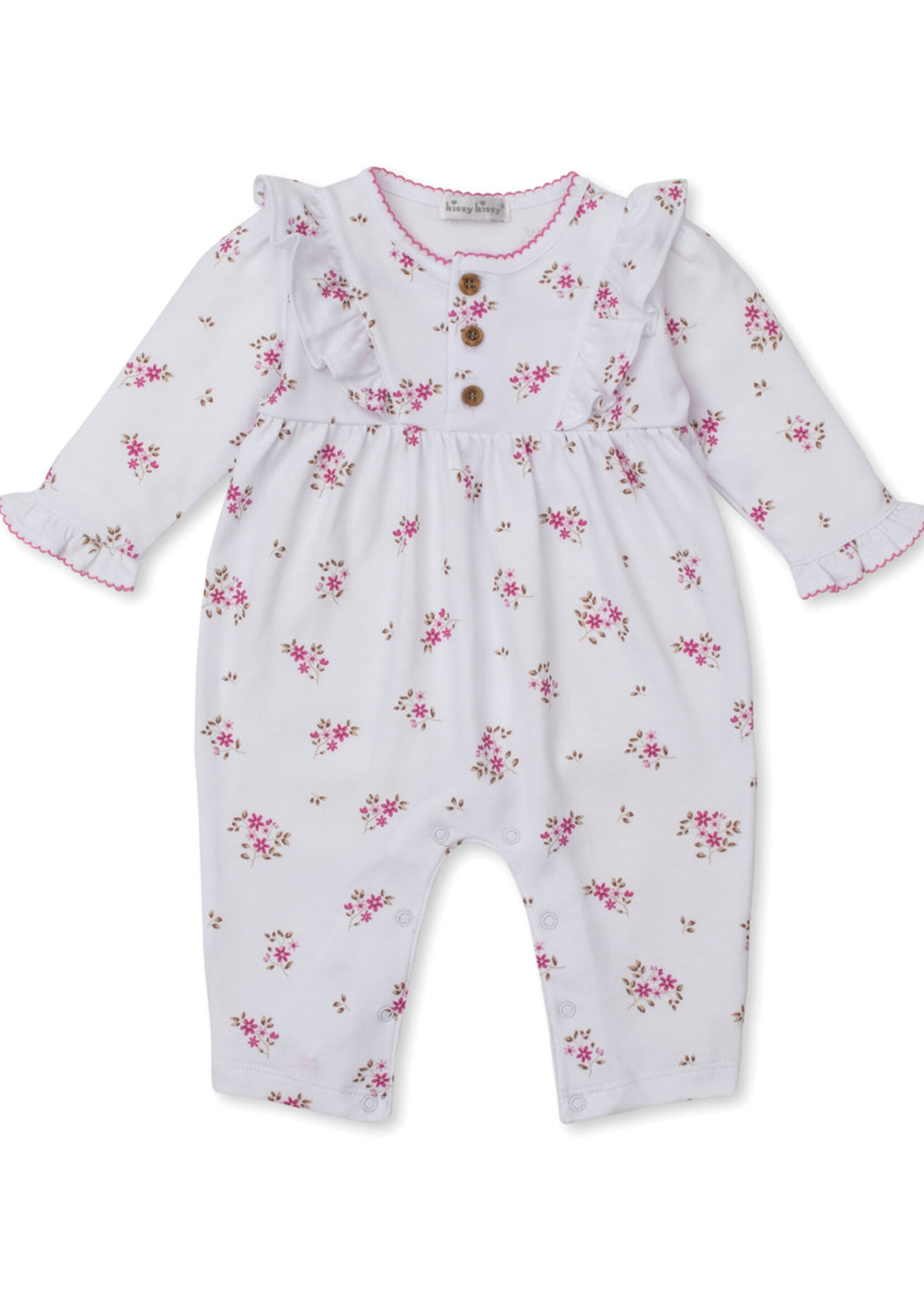 Kissy Kissy playsuit lilac flower print