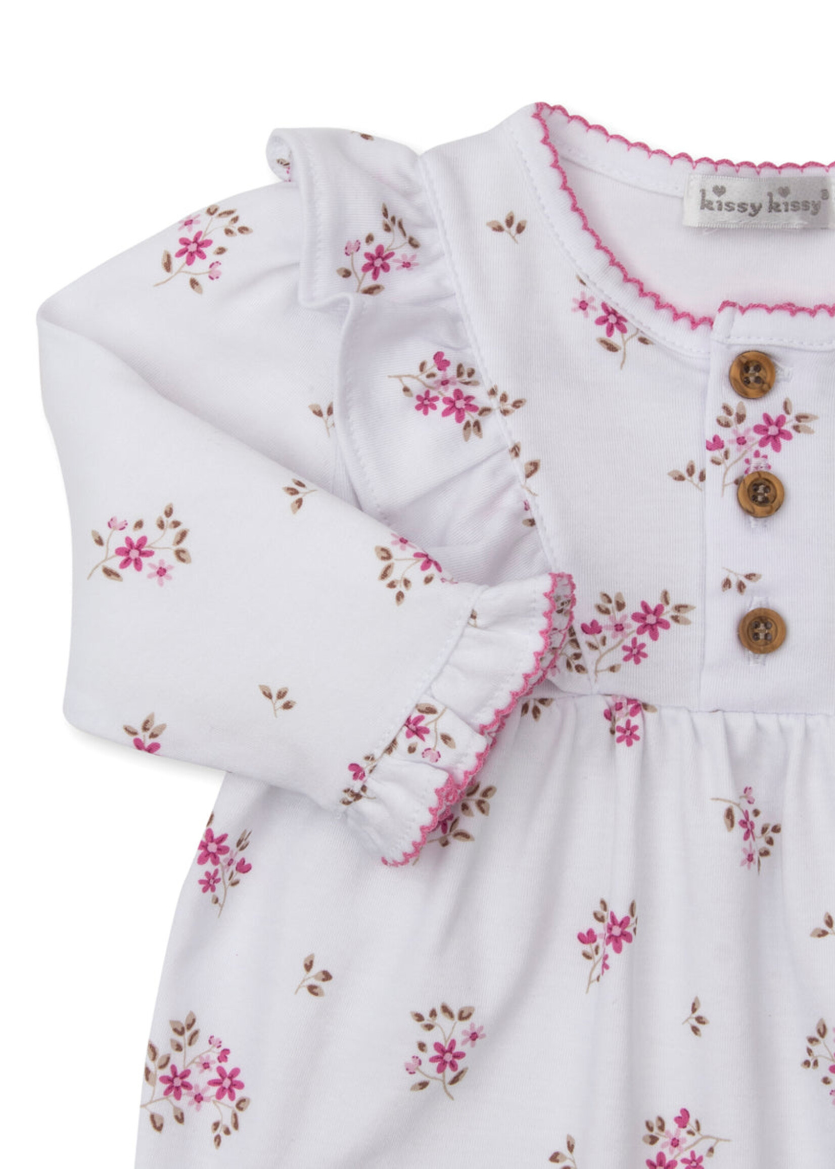 Kissy Kissy playsuit lilac flower print