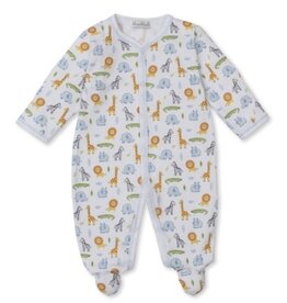 Kissy Kissy footie safari print