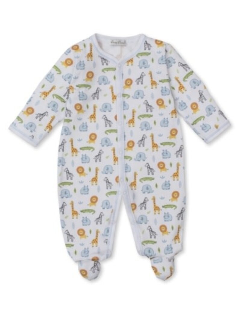Kissy Kissy footie safari print