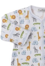 Kissy Kissy footie safari print