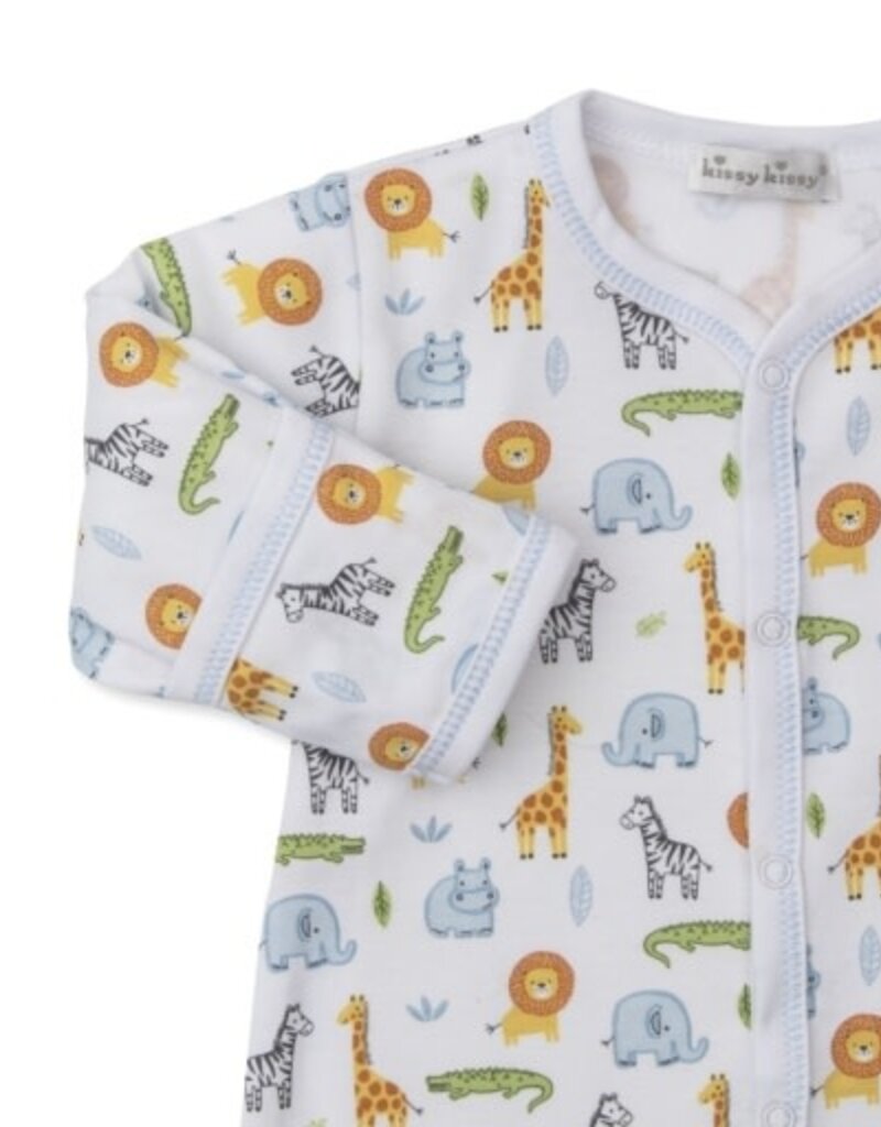 Kissy Kissy footie safari print