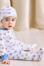 Kissy Kissy Construction Diggers Footie w/Zip