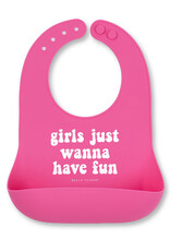 Bella Tunno Girls Just Wanna Have Fun Wonder Bib
