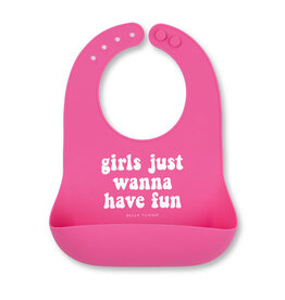 Bella Tunno Girls Just Wanna Have Fun Wonder Bib