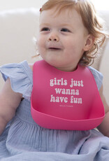 Bella Tunno Girls Just Wanna Have Fun Wonder Bib