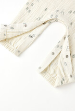 Rylee + Cru Inc. LONG SLEEVE WOVEN JUMPSUIT || WOODS