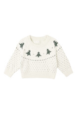 Rylee + Cru Inc. FAIR ISLE SWEATER || TREES
