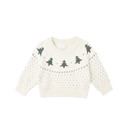 Rylee + Cru Inc. FAIR ISLE SWEATER || TREES